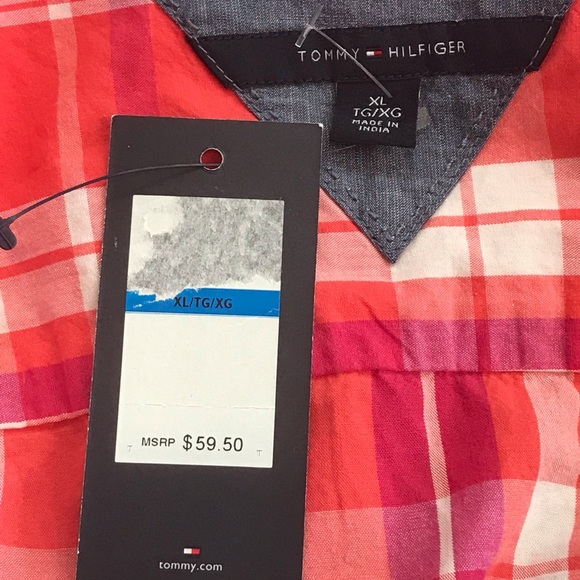 Tommy Hilfiger Button Down Shirt NWT XL - Picture 5 of 6